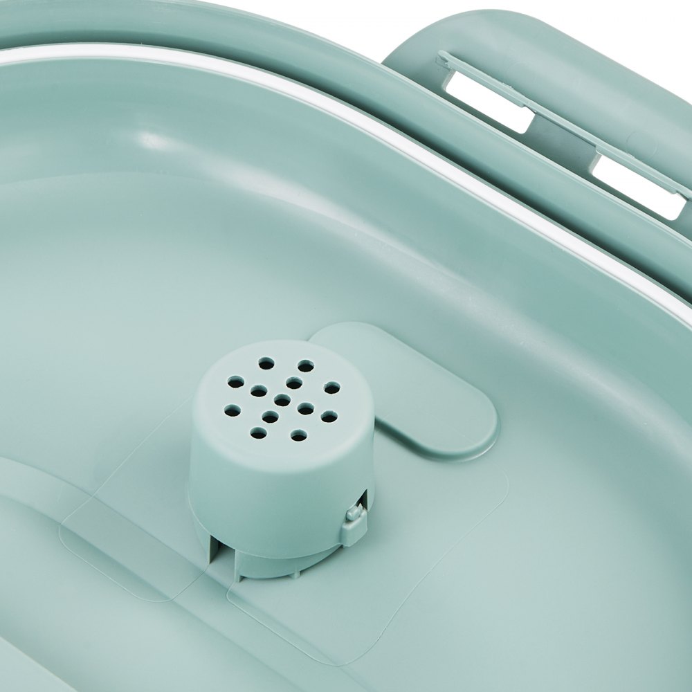 VEVOR Vorratsdosen Aufbewahrungsbox Küche 6,5-25L 100 % Luftdicht Klappbar Vorratsbehälter PP Verschluss-System, Rollbare Vorratsdosen für Reis, Mehl, Zucker, Bohnen, Nüssen, Tiernahrung usw.