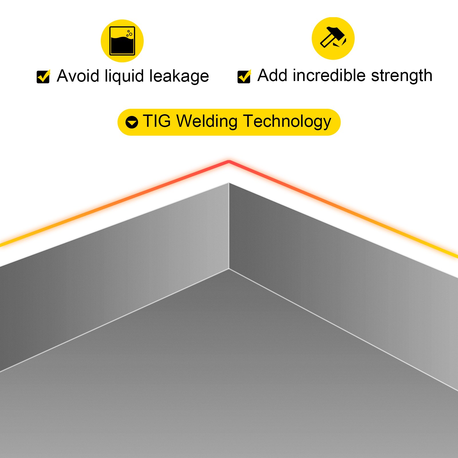 Ahornsirup Verdampfer 60x90cm Edelstahl Kochtopf Suppentopf Großer Topf Eintopf