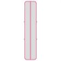 VEVOR Aufblasbare Gymnastikmatte 500x100x10 cm Airtrack-Turnmatte für Training, Wettkampfsport & Yoga, mit Rutschfester Oberfläche, 600-W-Elektroluftpumpe, Reparaturflicken, Düsen & Tasche, Pink
