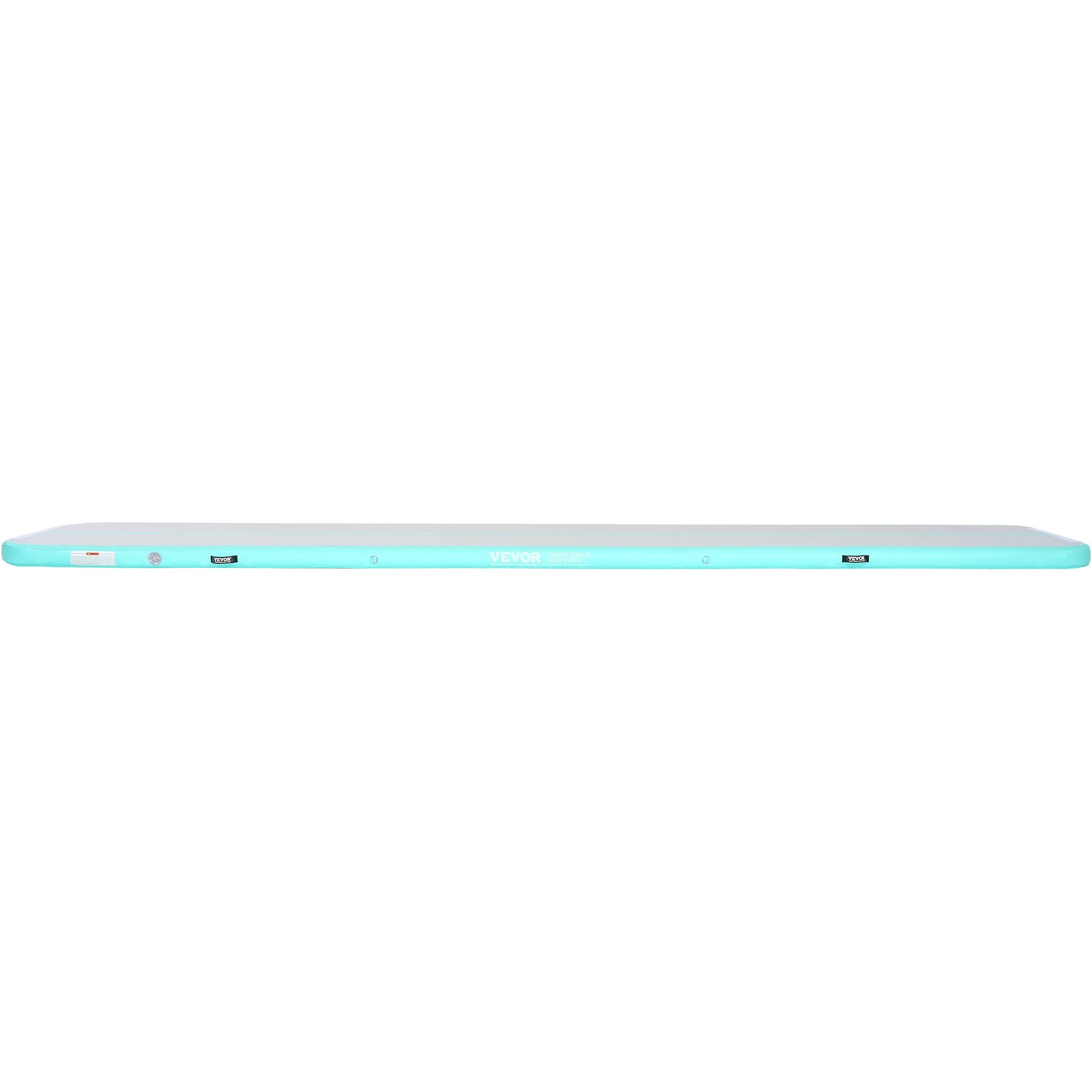 VEVOR Gymnastik-Luftmatte Aufblasbare Gymnastik-Tumbling-Matte, Tumbling-Bahn mit Elektrischer Pumpe, 498 x 101 x 10 cm Trainingsmatten für den Heimgebrauch/Fitnessstudio/Yoga/Cheerleading Grün