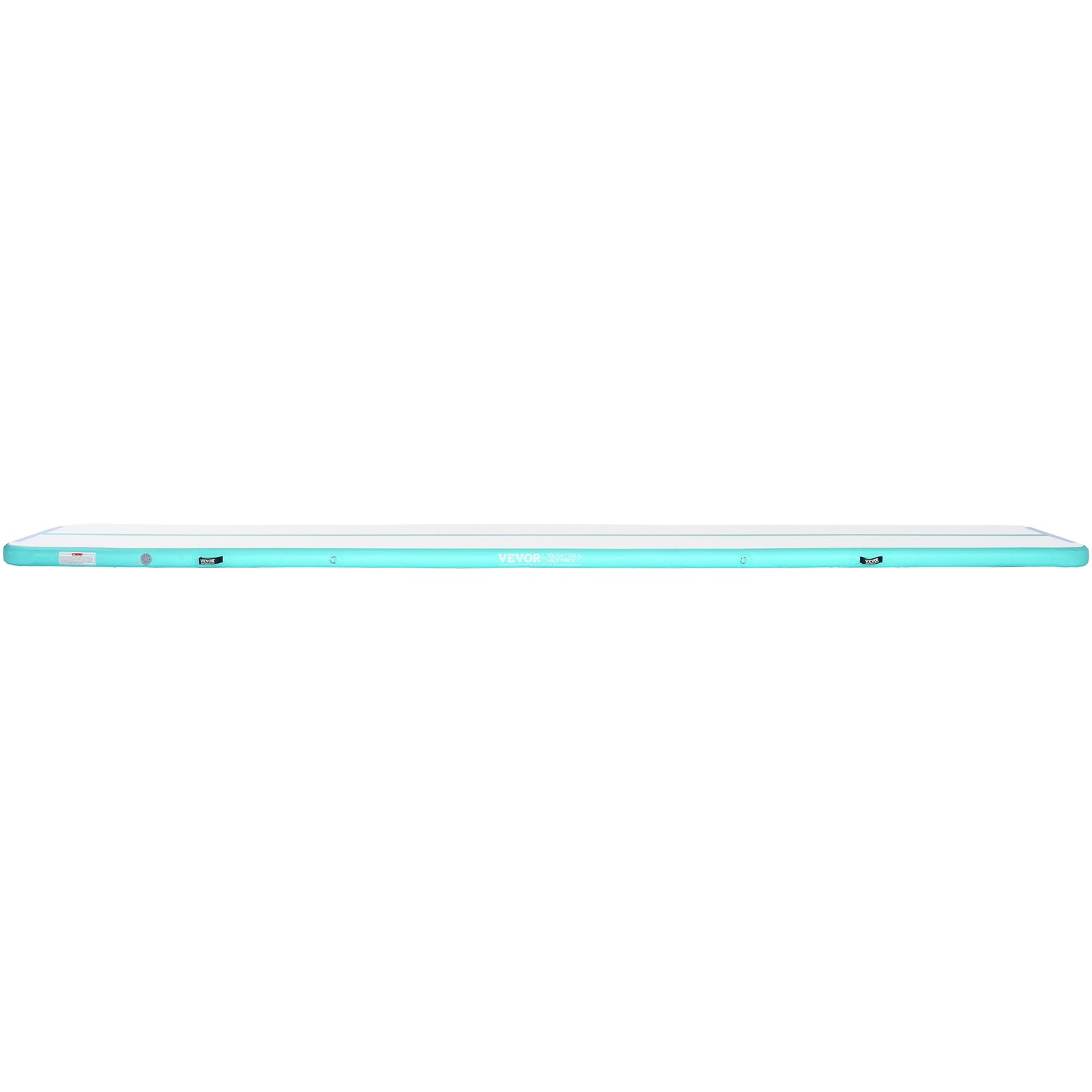 VEVOR Gymnastik-Luftmatte Aufblasbare Gymnastik-Tumbling-Matte, Tumbling-Bahn mit Elektrischer Pumpe, 598 x 101 x 10 cm Trainingsmatten für den Heimgebrauch/Fitnessstudio/Yoga/Cheerleading Grün