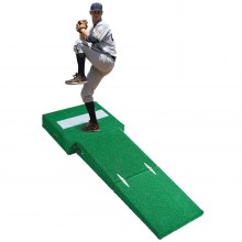 VEVOR Pitching Mound Tragbarer Pitcher Mound Baseball Softball Training 85 Zoll