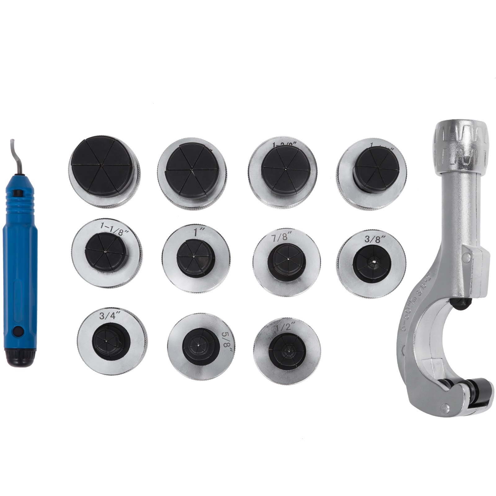 Hydraulischer Rohrexpander Rohraufweiter Aufweiter 11 K?pfe Aufweitzange 10-42mm