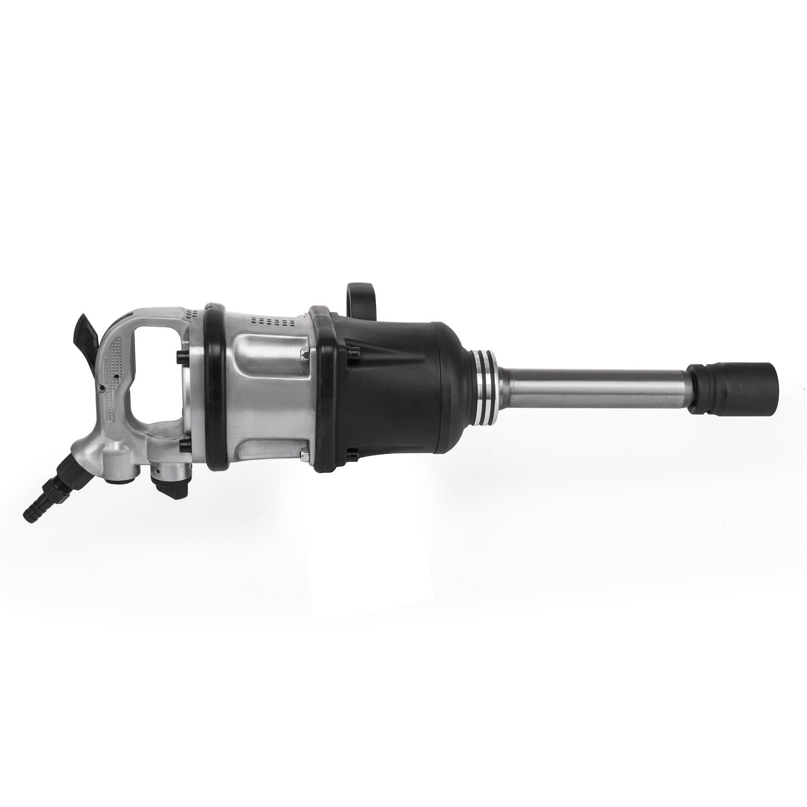 VEVOR Pneumatischer Schlagschrauber 3800 Nm, Druckluft-Schlagschrauber 4000 U / min, Hochleistungs-Stift-Schlagwerk mit 13 mm Luftschlauch, 1,27 cm Lufteinlass, 25 mm Treiber, Luftschlagschrauber