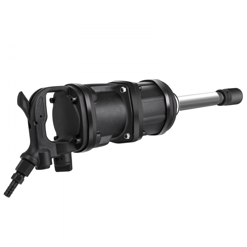 VEVOR Pneumatischer Schlagschrauber 5800 Nm, Druckluft-Schlagschrauber 3400 U / min, Hochleistungs-Stift-Schlagwerk 175 PSI Max. Luftdruck, 1,27 cm Lufteinlass, 25 mm Treiber, Luftschlagschraube