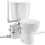 VEVOR Macerating Toilet System mit 800W Pumpe Upflush Toilette für Keller