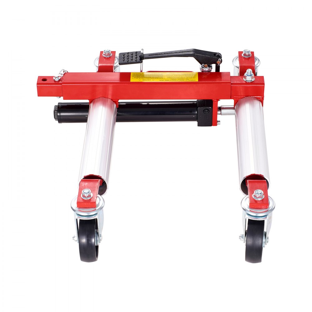 VEVOR Wheel Trolley Car Jack 4 pcs. Max. lifting capacity 680 kg Car jack with 360° rotating wheels, heavy-duty vehicle positioning hydraulic jack, for vehicle repair and moving