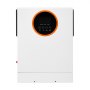VEVOR 24V 1kW Solar-Windkraft-Kit, 6x 100W monokristallines Panel + 400W Windturbine & Controller + 25,6V 100Ah LiFePO4-Batterie + 24V 3kW Hybrid-Solarwechselrichter für, Boot, Bauernhof, Off-Grid