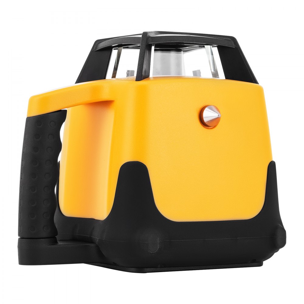 VEVOR Rotationslaser-Nivellierset mit Stativ & Messlatte, Grünem Laserstrahl, 500 m Reichweite, einstellbarer Neigung, 360° Drehbar, Flexiblem Scanwinkel, inkl. Fernbedienung & Tragetasche