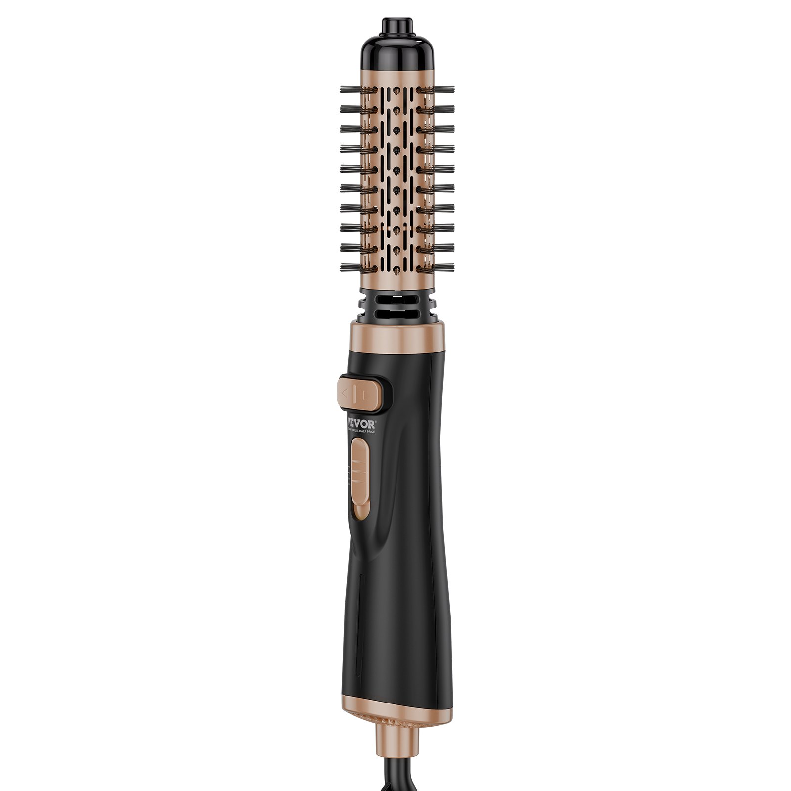 VEVOR Warmluftbürste Föhnbürste Lockenstab Hairstyler mit 38/50mm Bürstenköpfen