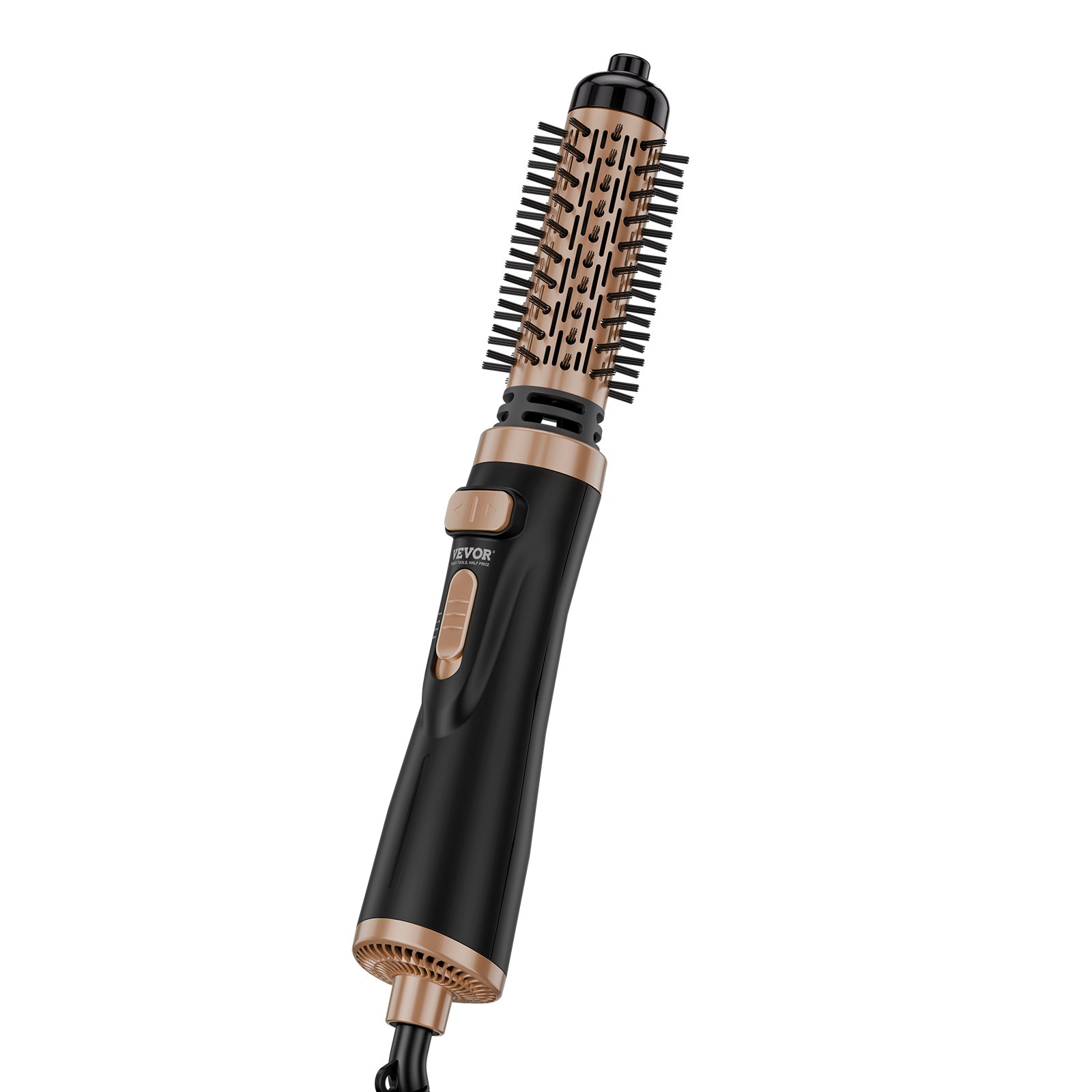 VEVOR Warmluftbürste Föhnbürste Lockenstab Hairstyler mit 38/50mm Bürstenköpfen