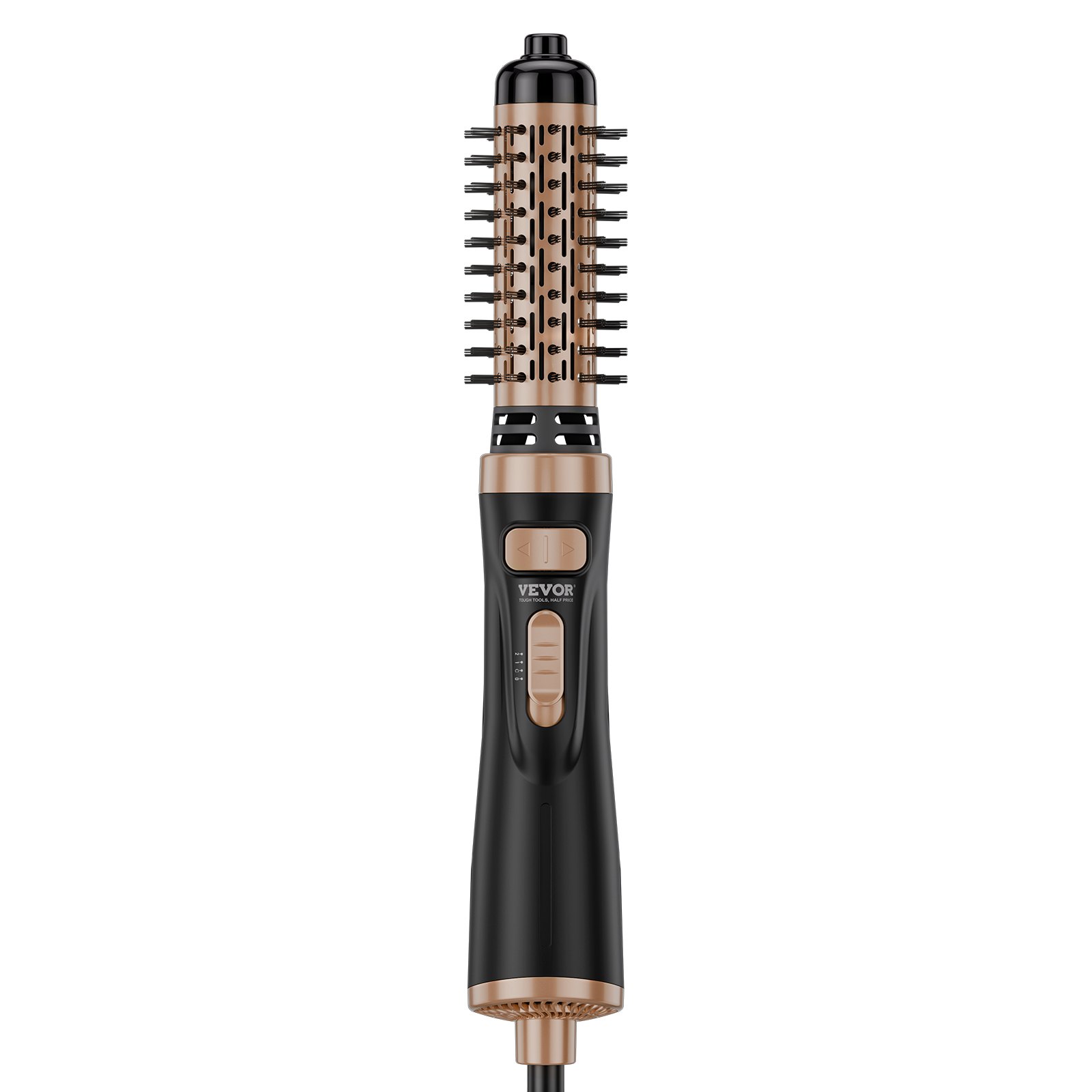 VEVOR Warmluftbürste Föhnbürste Lockenstab Hairstyler mit 38/50mm Bürstenköpfen