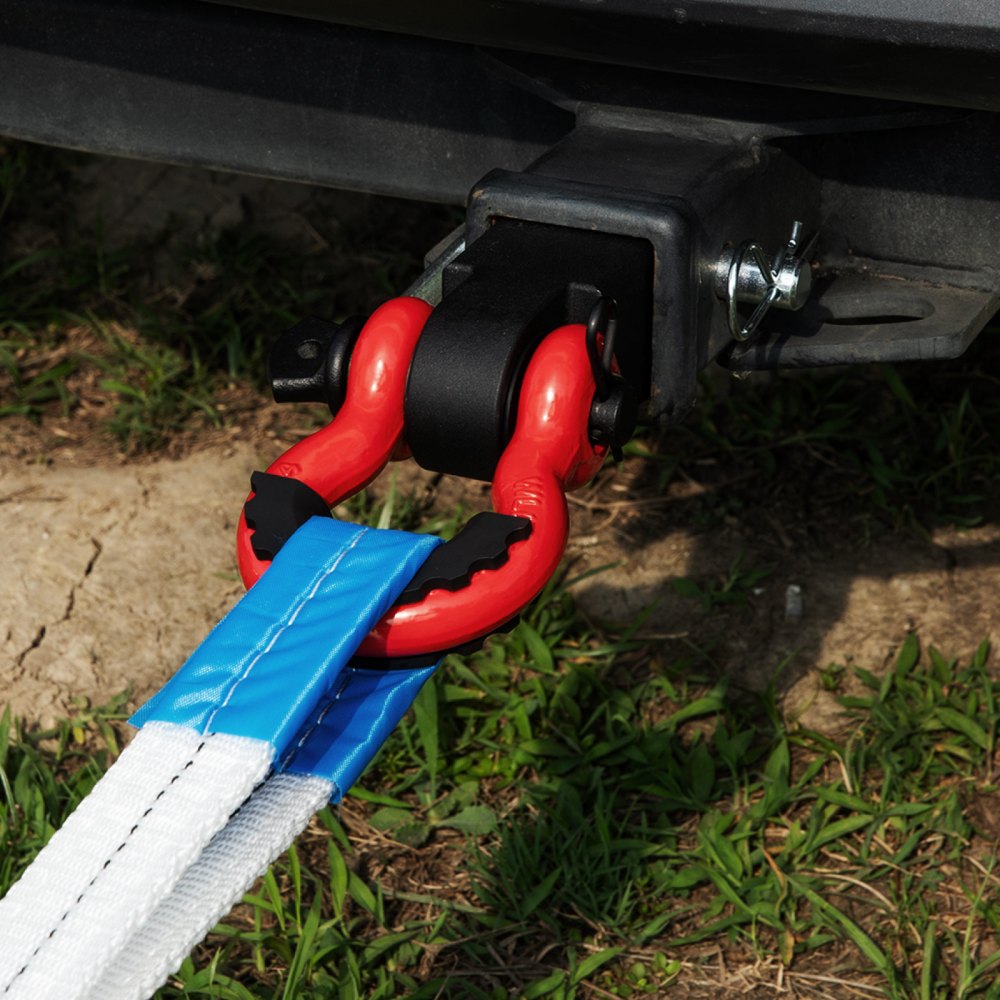 VEVOR Anhängerkupplungsbügel, passend für 2-Zoll-Anhängerkupplungen, 20485 kg Bruchfestigkeit, D-Ring-Schäkel mit Sicherungsstift für Anhängerkupplung, robustes Abschleppzubehör für LKWs, Jeeps