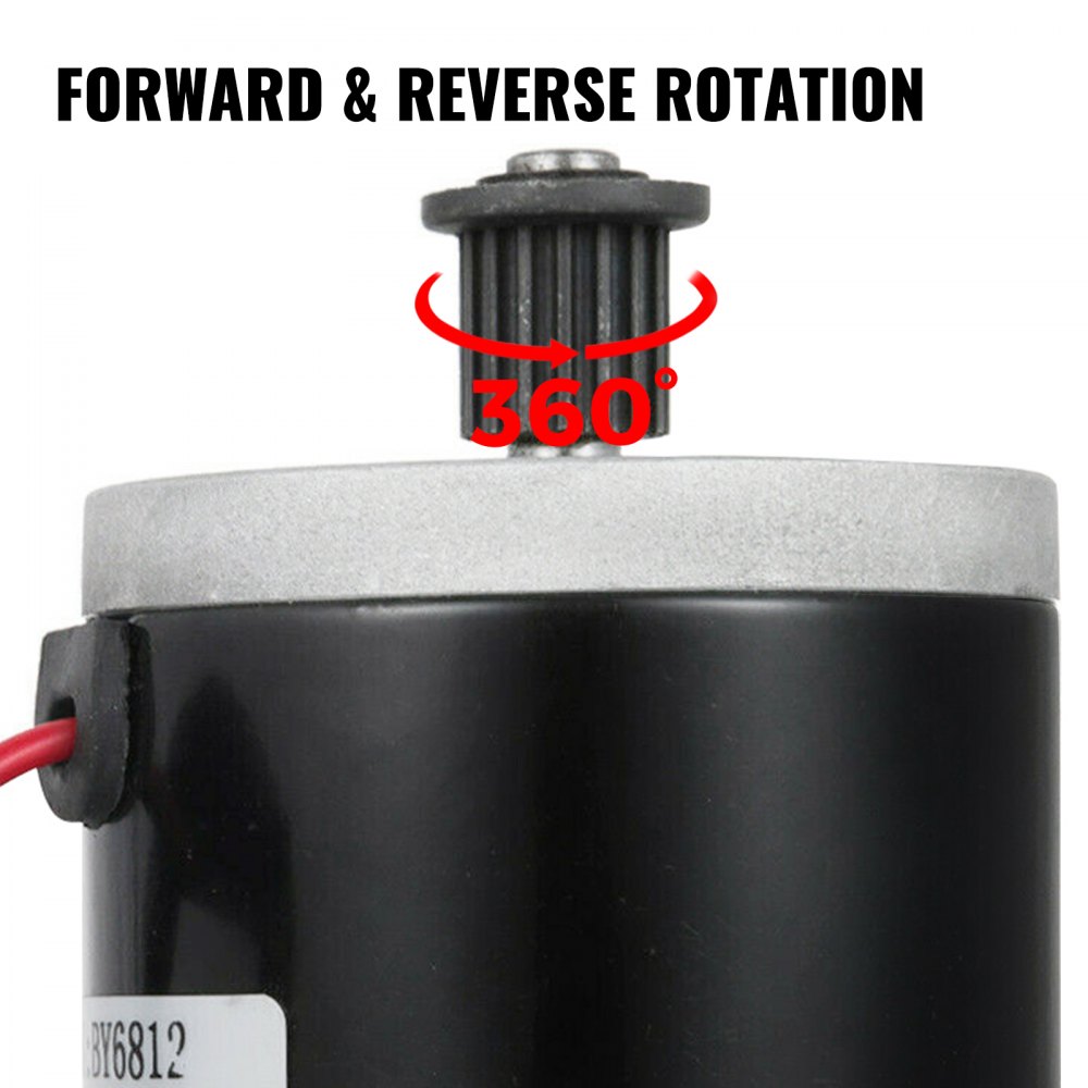 Bürsten Motor By6812 150w 12v Dc 2700rpm Welle 8mm Riemenwalze 0.6-1.1 A 56nm