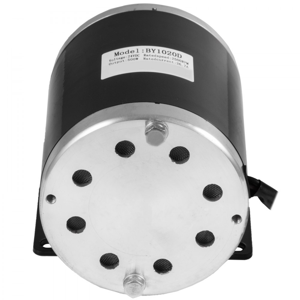 Vevor Elektromotor 500 W 24v Bürstenmotor Motor 2500 U/min Diy Elektro Scooter