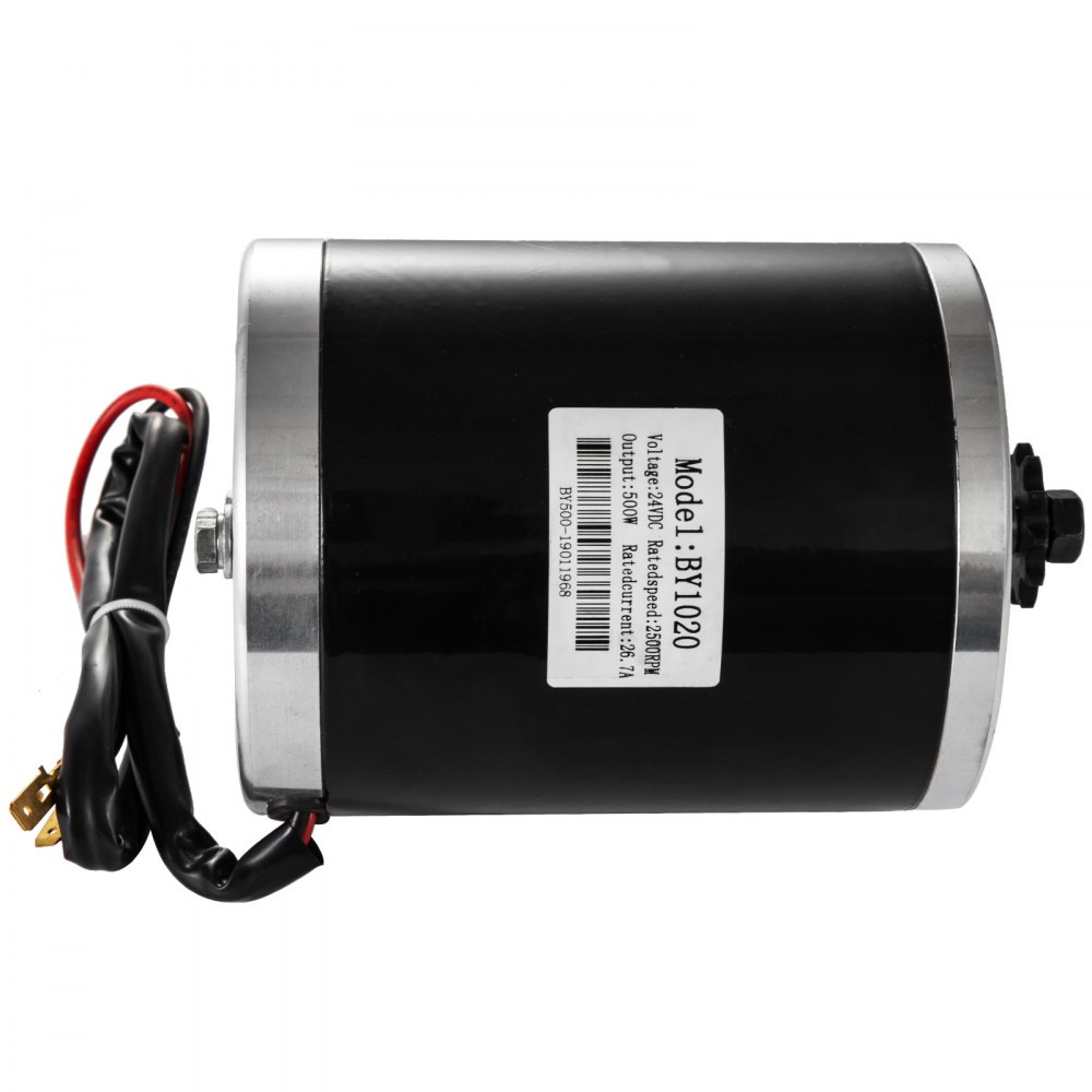 Elektromotor Bürstenmotor 500w Gasgriff Steuergerät Ladegerät Controller 24v