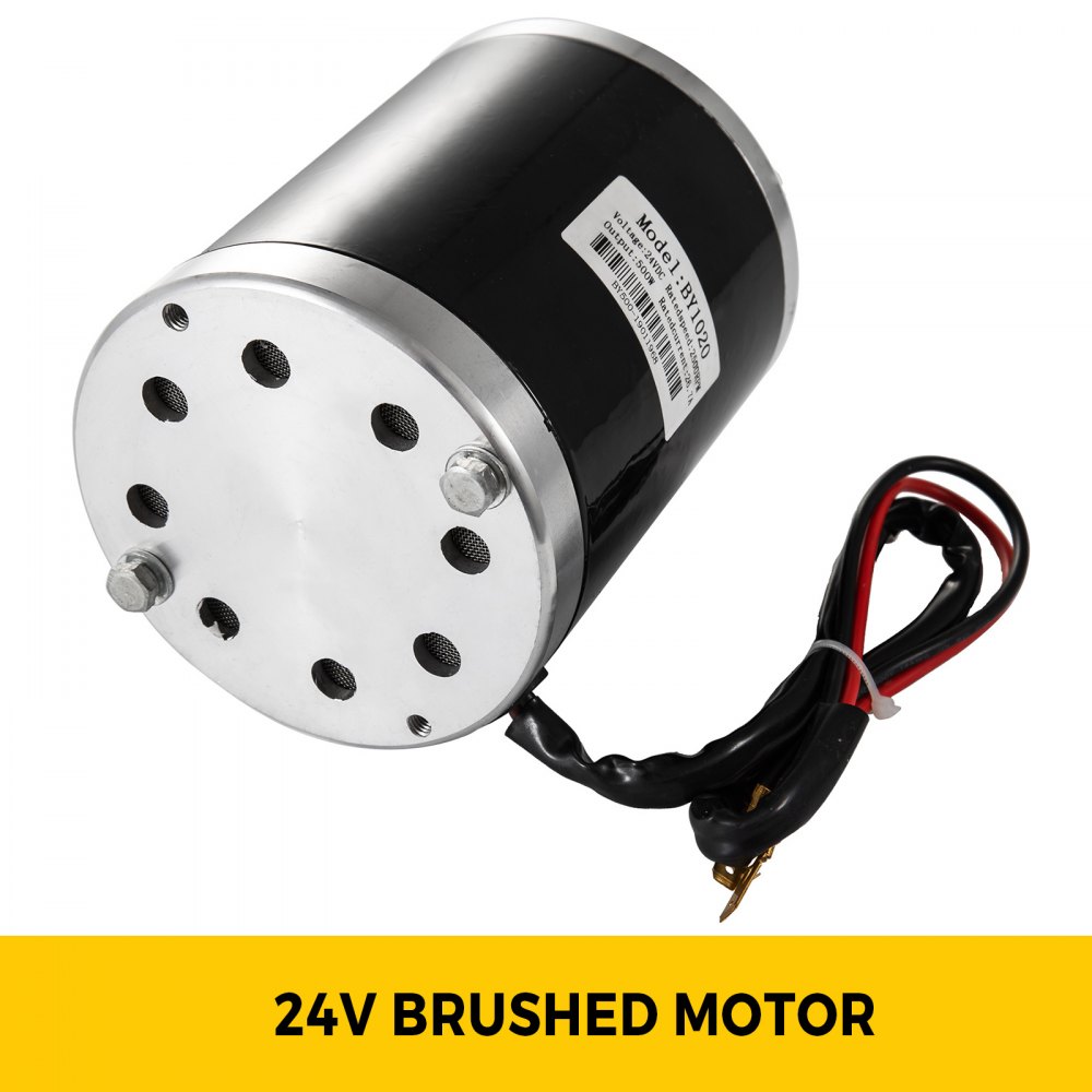 Elektromotor Bürstenmotor 500w Gasgriff Steuergerät Ladegerät Controller 24v