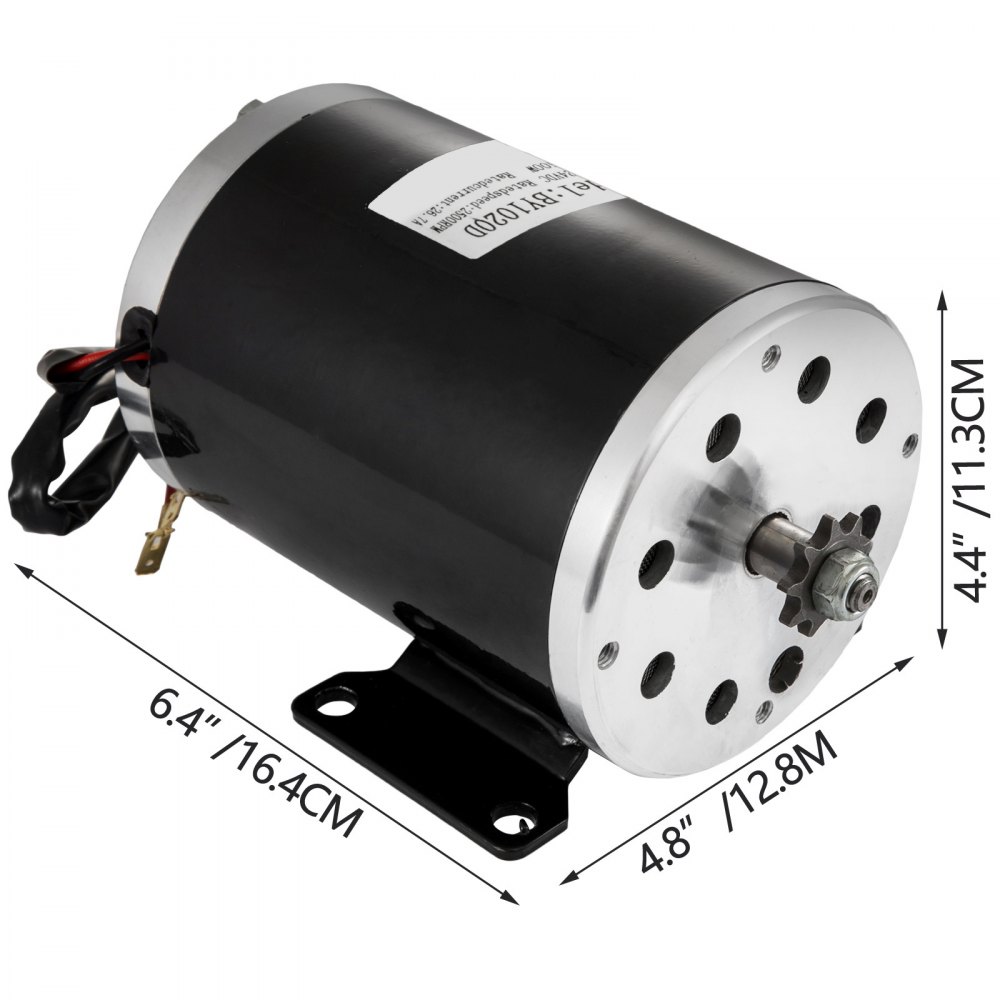 Bürstenmotor 24v Dc 500w Steuereinheit Pedal Go-kart Elektromotor E-bike