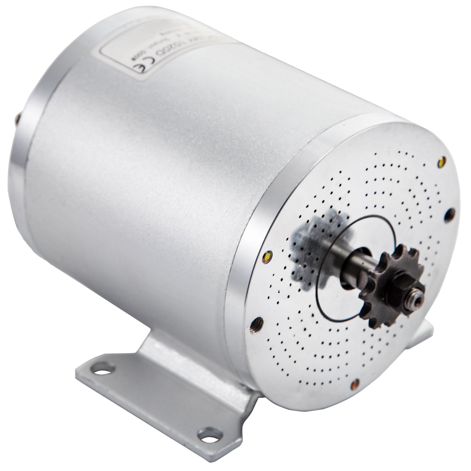 VEVOR Gleichstrommotor Bürstenloser Elektromotor Go-Kart Motor 36V 500W für Elektrofahrrad