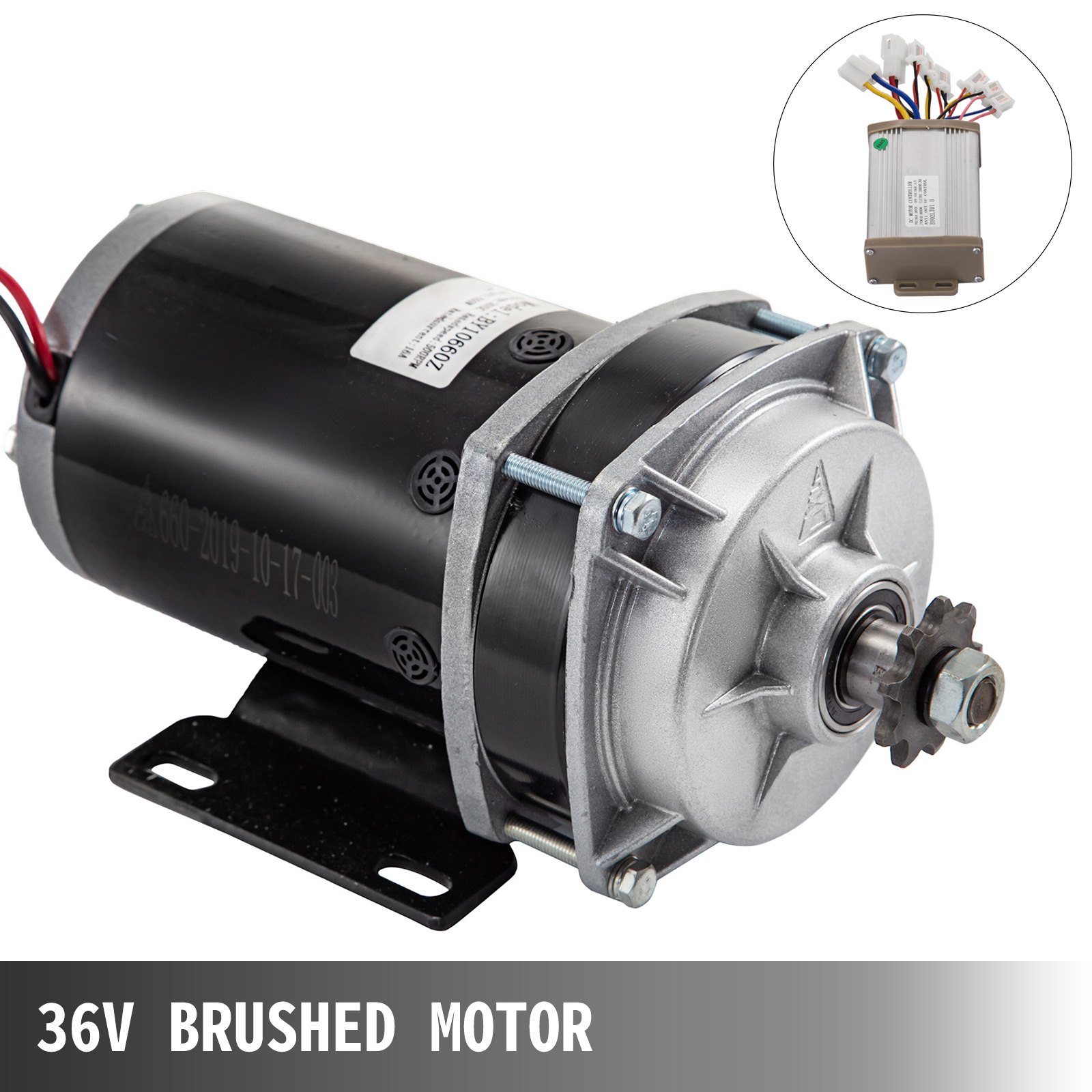 Gebürsteter Motor Gleichstrommotor 36v 650w Dc Elektromotor Für Go-kart Fahhrad