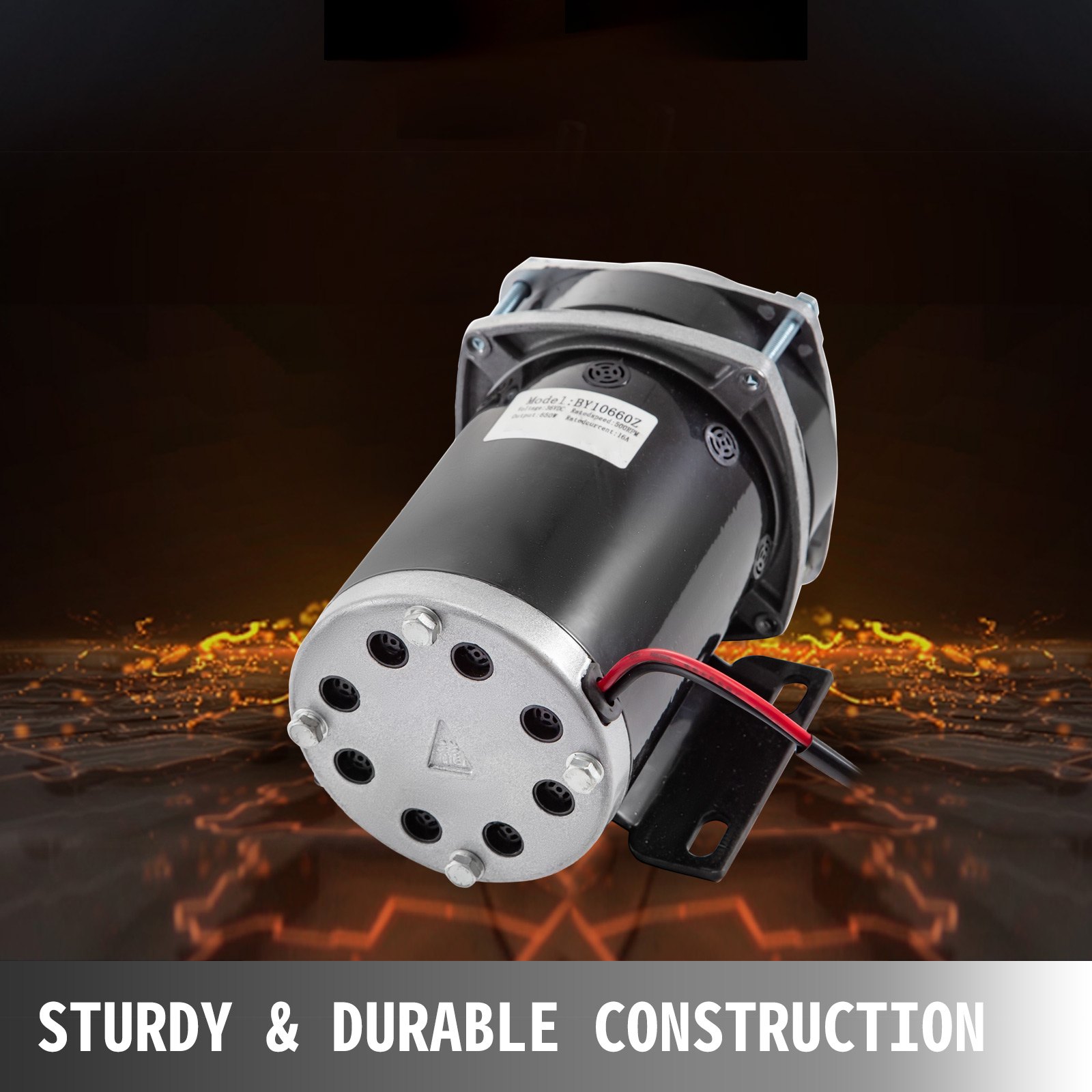 Gebürsteter Motor Gleichstrommotor 36v 650w Dc Elektromotor Für Go-kart Fahhrad