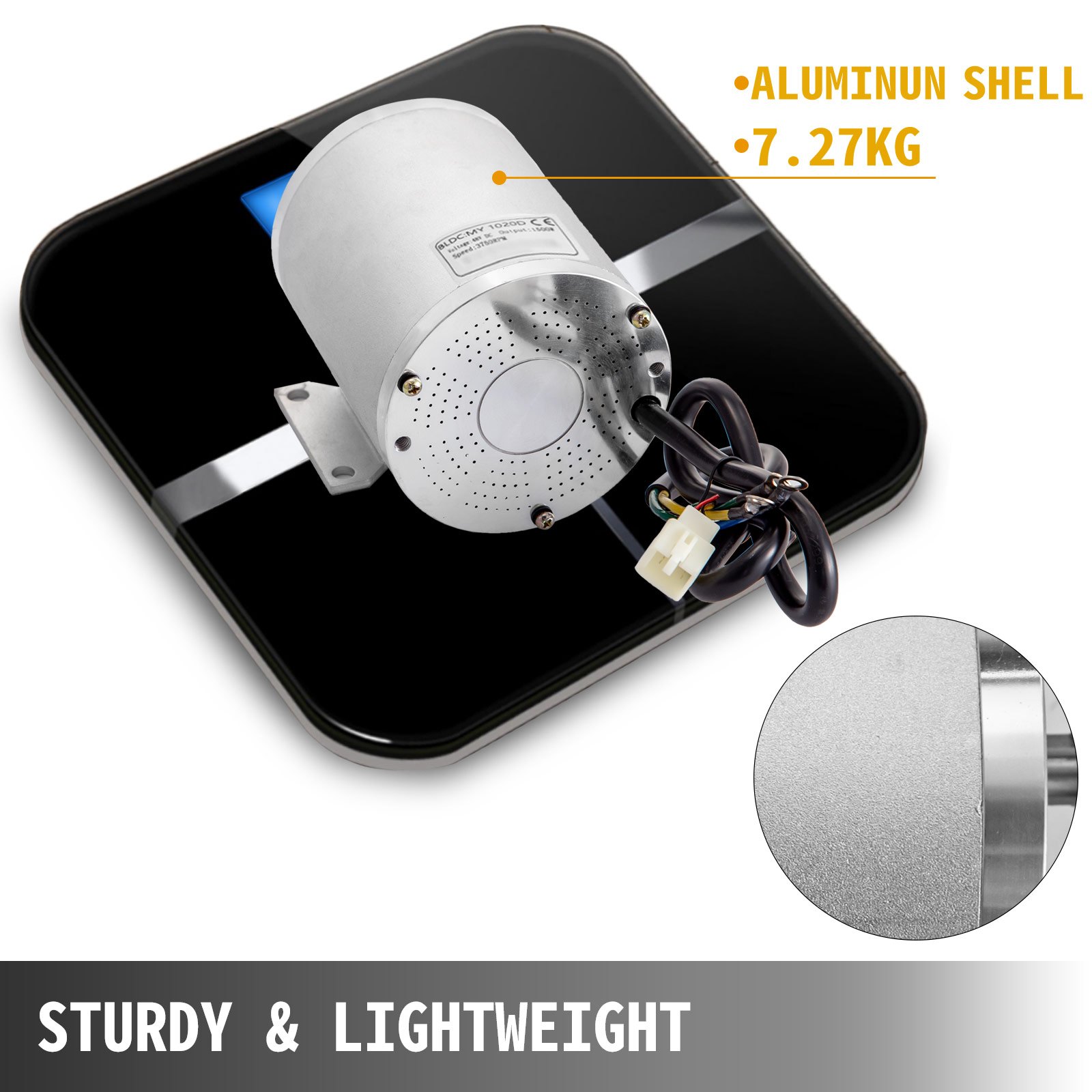 Bürstenloser Gleichstrommotor Elektromotor 48 V Dc 1500w Fahrrad Motor 4300 Rpm