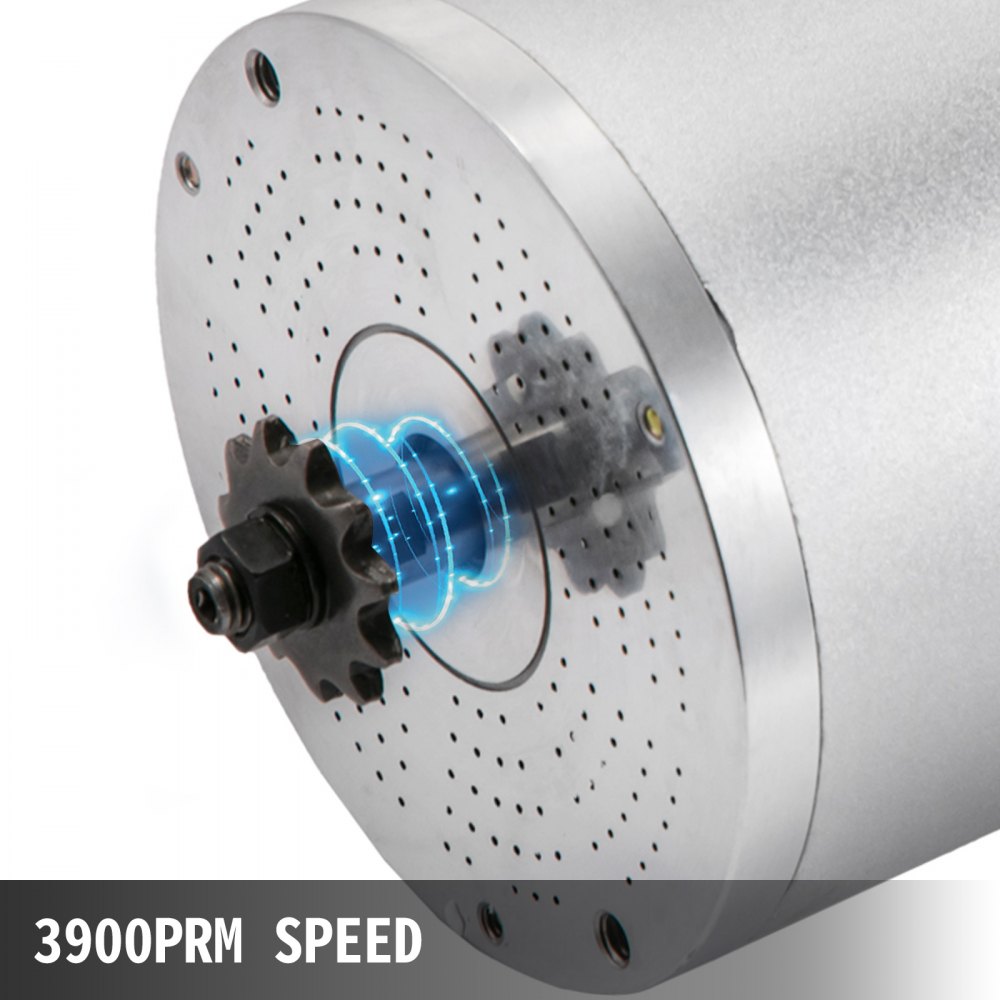 Bürstenloser Elektromotor 48v Dc 1600w Motor3900 Rpm Für Elektrofahrrad