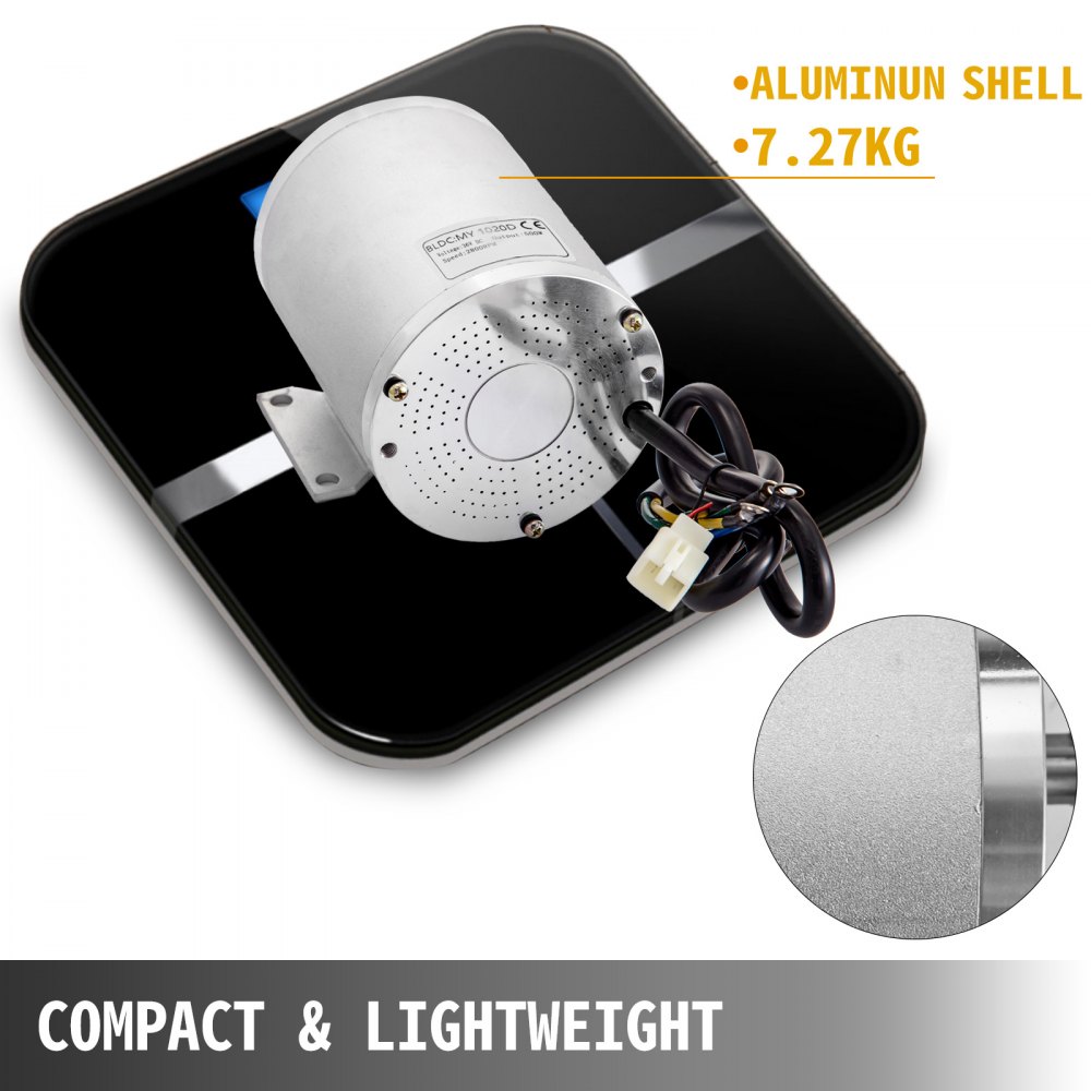 Bürstenloser Brushless Elektromotor Dc Go-kart Elektrofahrrad Motor 36v 500w