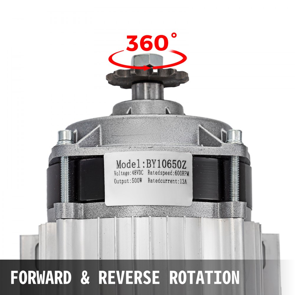 Bürstenloser Gleichstrommotor Elektromotor 48V 500W für Elektrische Fahrrad