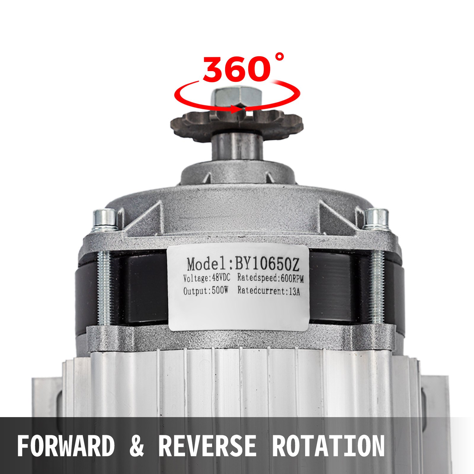 Bürstenloser Gleichstrommotor Elektromotor 48V 500W für Elektrische Fahrrad