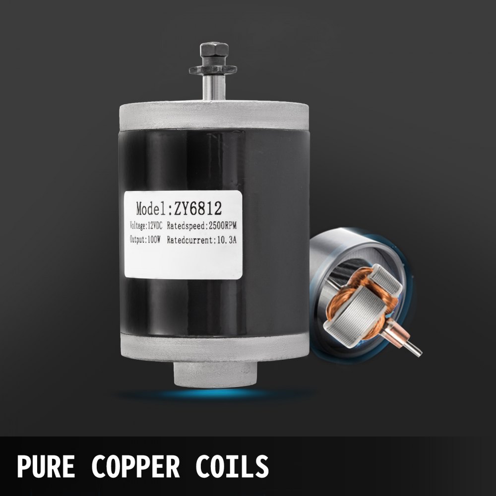 Bürstenmotor Gleichstrommotor Elektrische Elektromotor 100w 12-24v Dc Motor 4stk