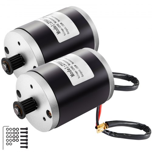 Elektromotor Gebürsteter Motor Gleichstrommotor 150w 24/12v Dc Motor 2 Stk.