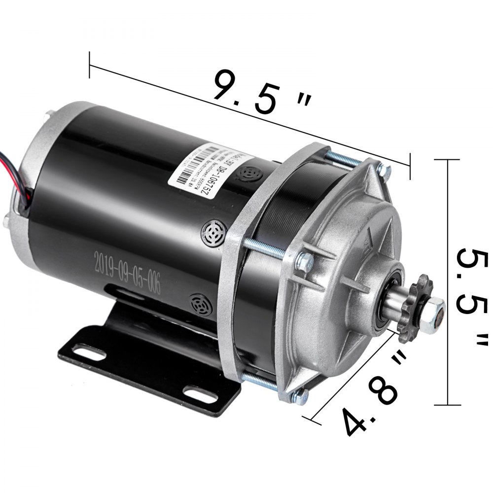 Bürstenmotor Gleichstrommotor Elektrischer Motor 1000w 48v Dc Motor Für Go-kart
