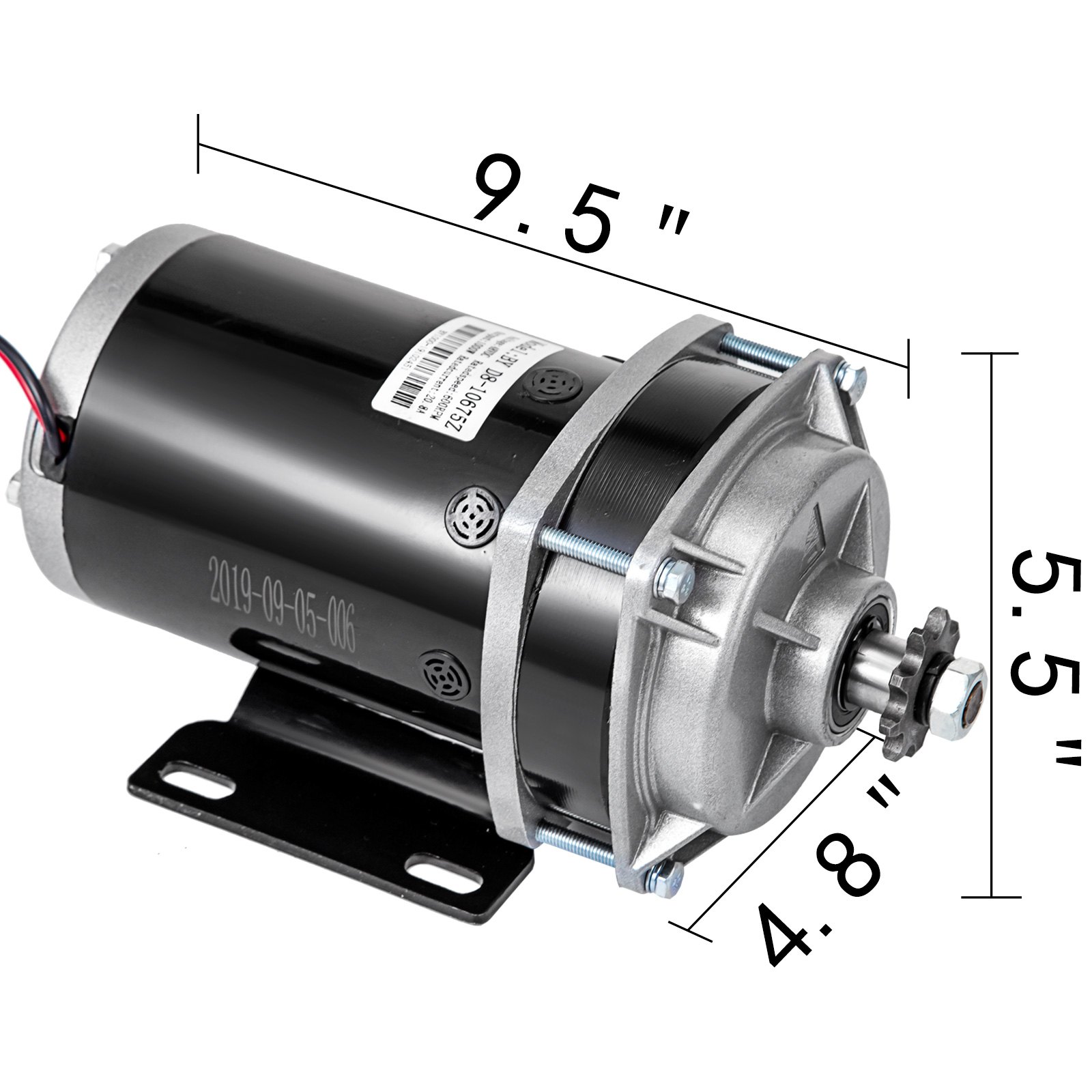 Bürstenmotor Gleichstrommotor Elektrischer Motor 1000w 48v Dc Motor Für Go-kart