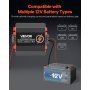 VEVOR 12 V 20 A DC/DC-Ladegerät, 250 W, Ideal für Blei-Säure-, Lithium-, AGM-, GEL- und Nassbatterien, intelligentes mehrstufiges Laden, für Wohnmobile, Nutzfahrzeuge, Boote, Yachten