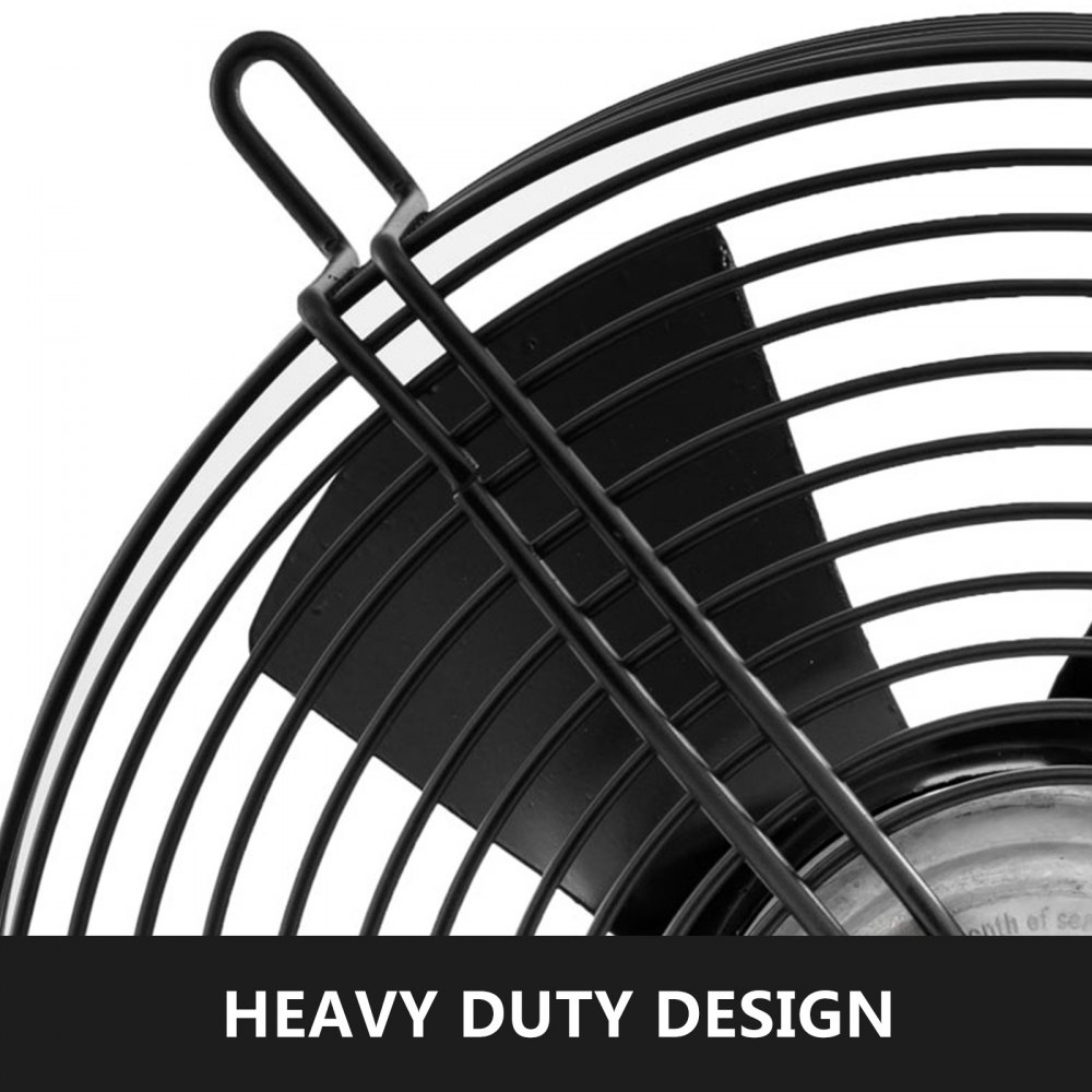 Axialventilator 1450 U/min Axiallüfter Wand Fenster Ventilator 1300m³/h Industrie Gebläse