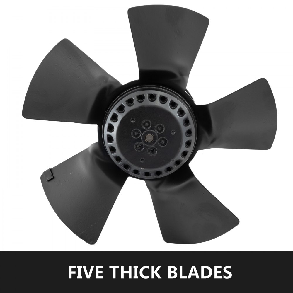 Axialventilator 1450 U/min Axiallüfter Wand Fenster Ventilator 1300m³/h Industrie Gebläse