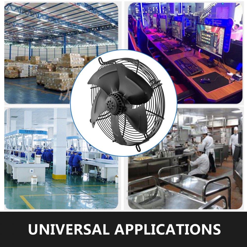 Axialventilator Axiallüfter 14” Dunstabzugshaube Entlüftungsventilator