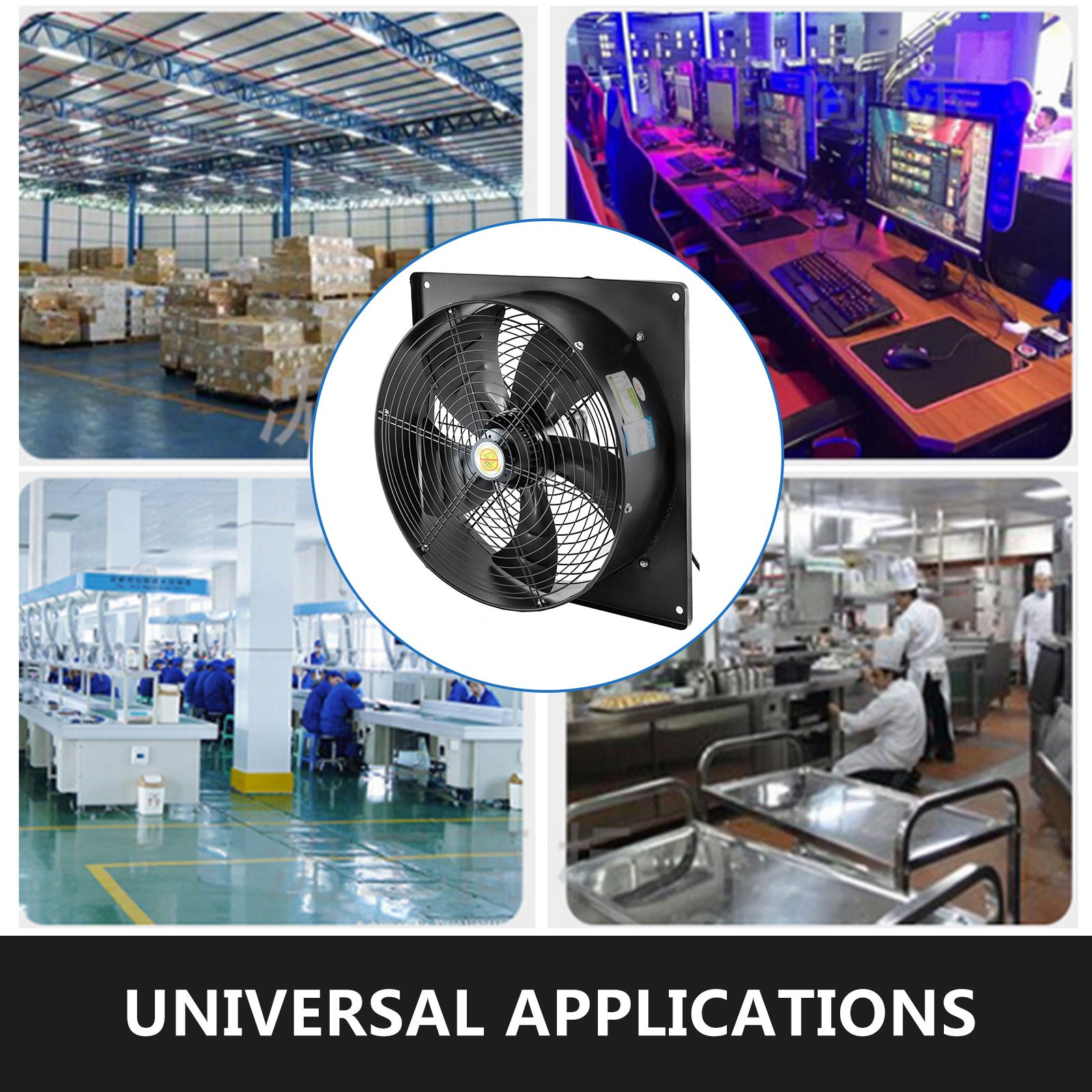 Ventilator Axialventilator Entlüftungsventilator Belüfter Axial Gebläse 420w