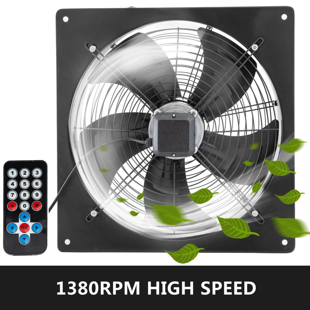 Axialventilator 1380 U/min Axiallüfter Wand Fenster Ventilator 6450 m?/h Industrie Gebl?se