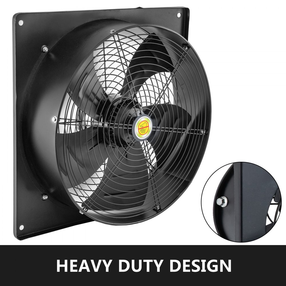 Axialventilator 1380 U/min Axiallüfter Wand Fenster Ventilator 6450 m?/h Industrie Gebl?se