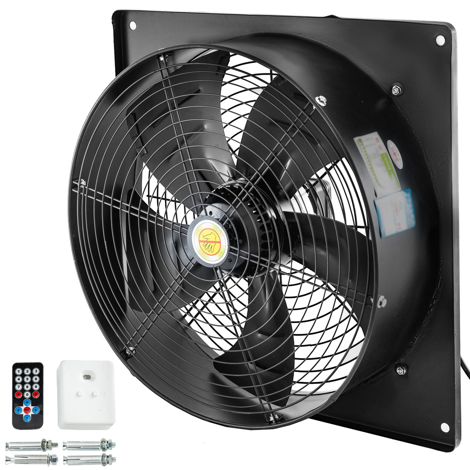 Axialventilator 1380 U/min Axiallüfter Wand Fenster Ventilator 6450 m?/h Industrie Gebl?se