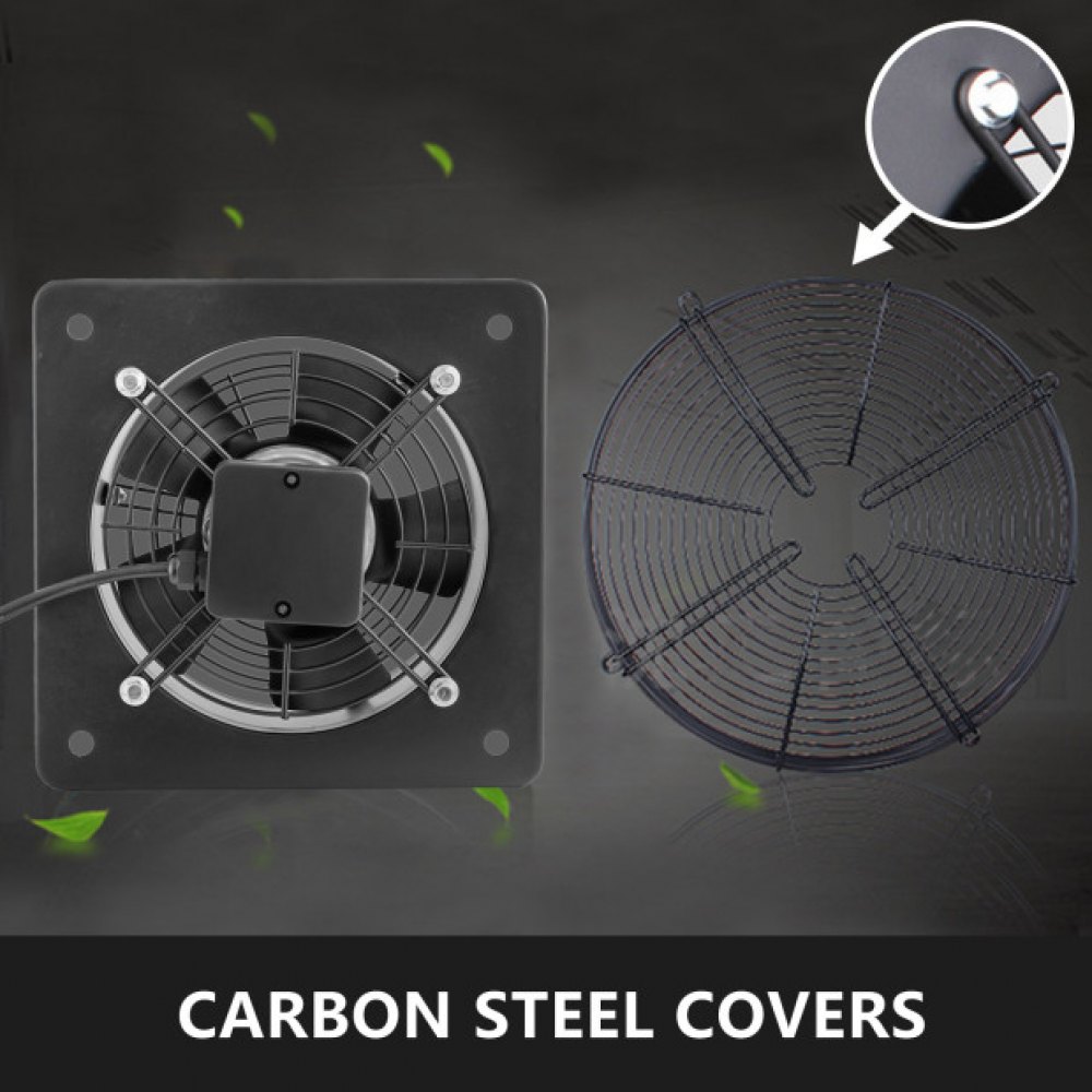 Axialventilator Axiallüfter 8” 2uf Belüfter 20cm Gebläse Lüfter 65w 1050m³/h