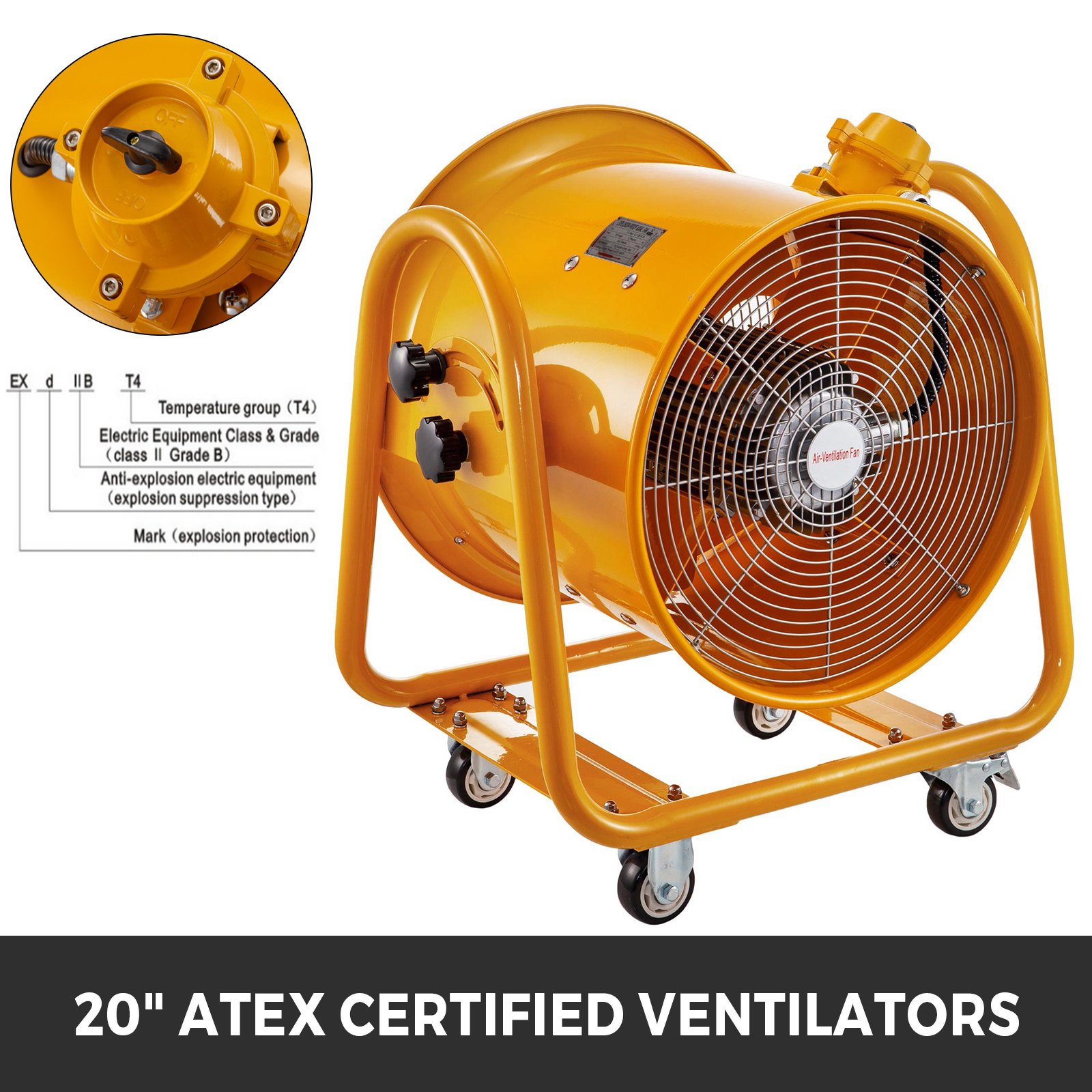Axiallüfter Mit Beweglichem Rahmen Axialgebläse Axialventilator Bauventilator