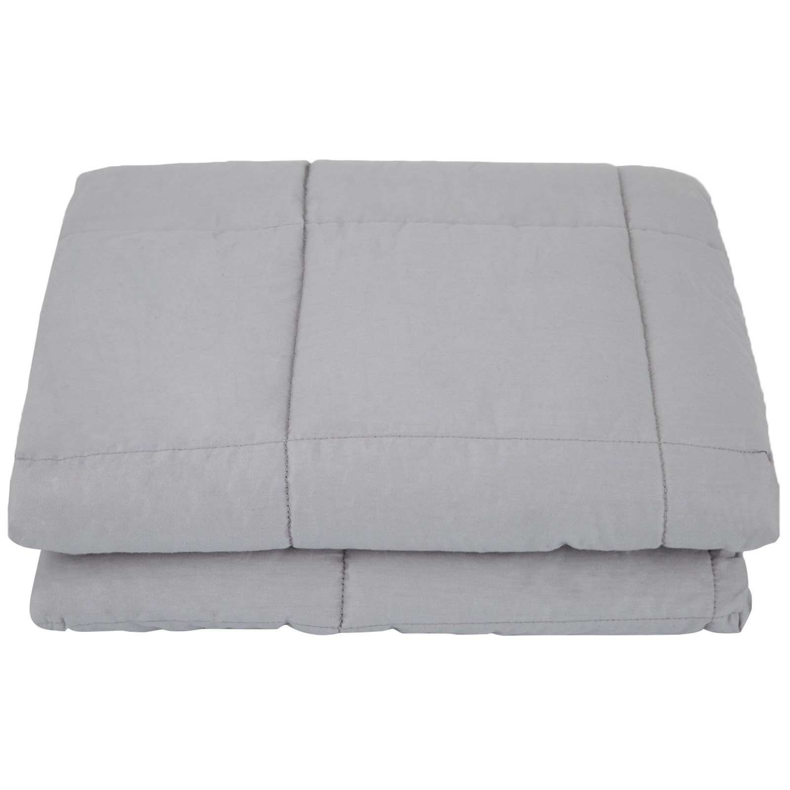 Gewichtsdecke Weighted Blanket Autism Adhd Sensory Therapie Decke Baumwolle Grau