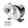 VEVOR 350 W Elektrischer Gleichstrommotor, Leistungsstarker Elektromotor, 24 V, 3000 U/min, Go-Kart-Elektromotor, elektrischer Dirtbike-Motor für E-Bike, Motorrad, Roller, Heimwerker