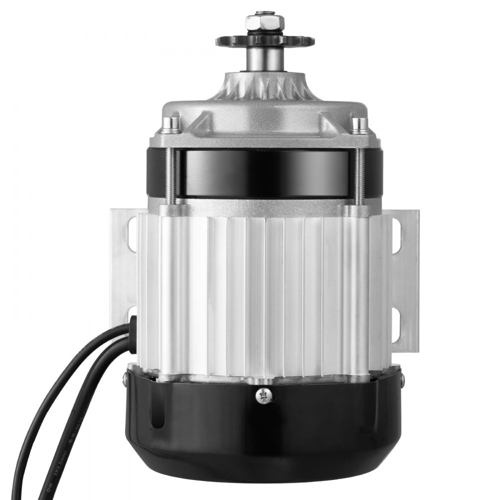 VEVOR 500 W Elektrischer Bürstenloser Gleichstrommotor-Bausatz, Bürstenloser Elektromotor – 48 V 2700 U/min Motor mit verbessertem Drehzahlregler für Go Karts E-Bike Motorrad Roller
