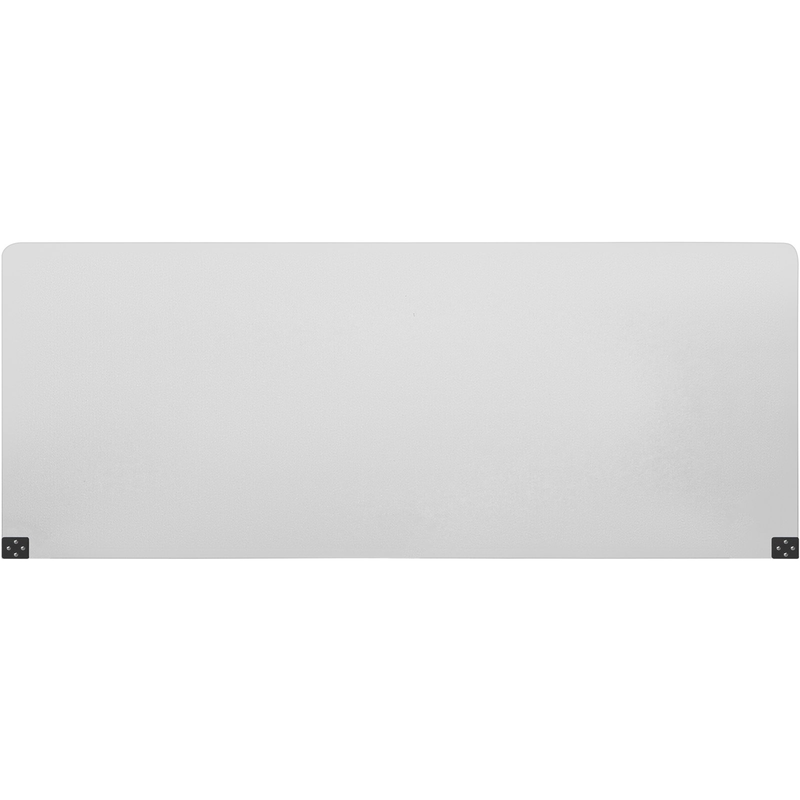 VEVOR Schreibtisch Sichtschutz 152,4x61x2cm Akustik Polyesterfaser Schreibtisch Trennwand Büro Grau Desktop Schallwand Reduzierung von 80% des Lärms ideal für Büros Klassenzimmer Cafés Blau