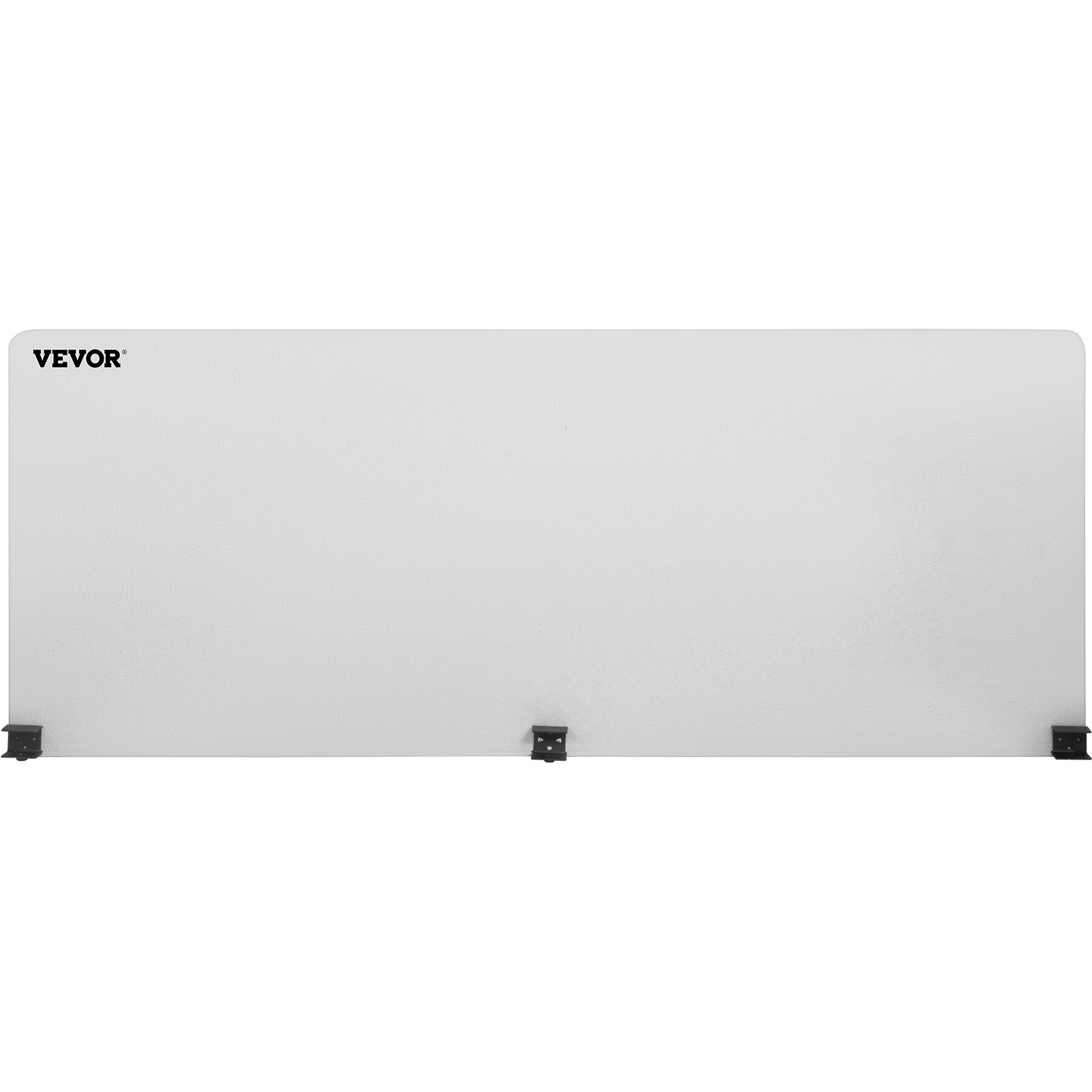 VEVOR Schreibtisch Sichtschutz 152,4x61x2cm Akustik Polyesterfaser Schreibtisch Trennwand Büro Grau Desktop Schallwand Reduzierung von 80% des Lärms ideal für Büros Klassenzimmer Cafés Blau