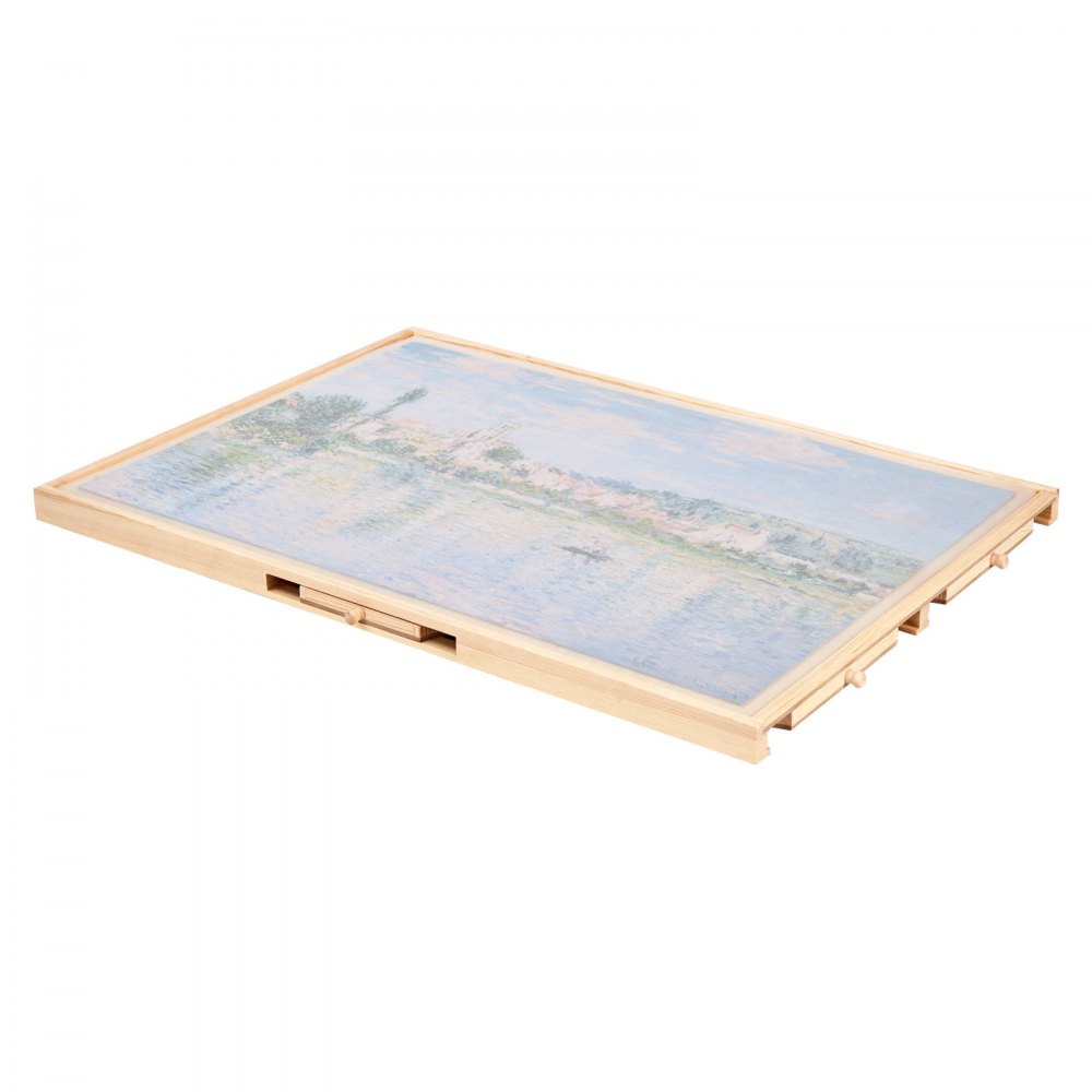 VEVOR 1000-teiliges drehbares Puzzlebrett mit 5 Schubladen & Abdeckung, tragbarer Puzzletisch (736 x 535 mm), Puzzle-Zubehör für Erwachsene, Puzzle-Organizer-Aufbewahrungssystem Puzzle Boards